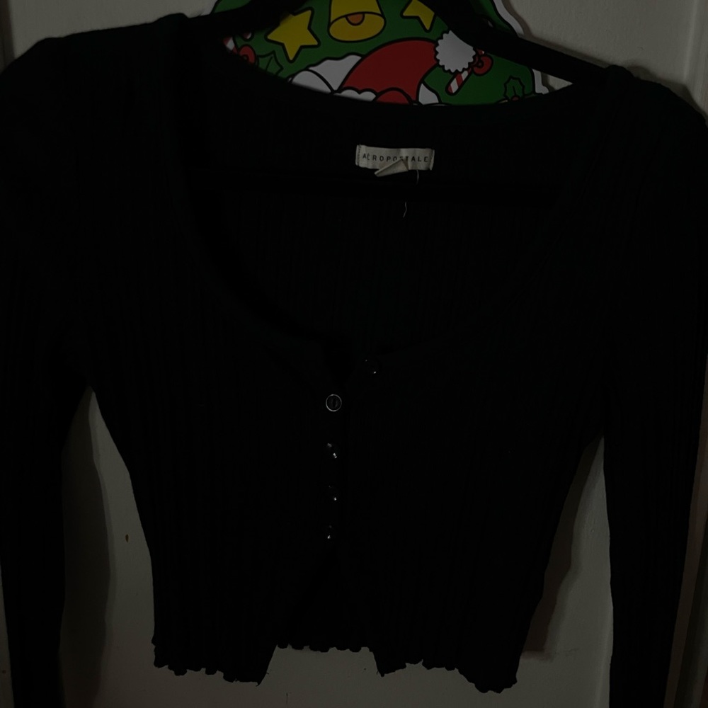 Aeropostale ripped crop top
